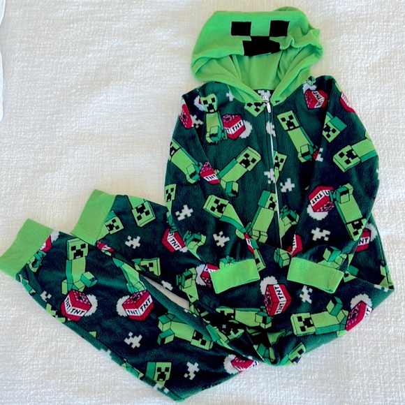minecraft Pajamas 42 Small Minecraft Creeper Pajamas Minecraft Tnt